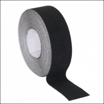 Sealey ANTB18 Self-Adhesive Anti-Slip Tape 50mm x 18m - Black