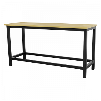 Sealey AP0618 Heavy-Duty Steel Workbench with 25mm MDF Top 1.8m