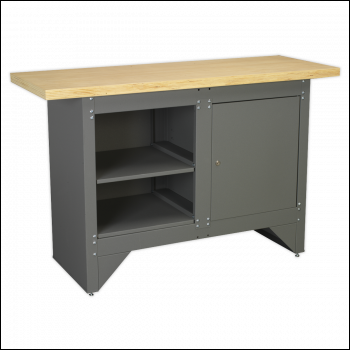 Sealey AP2010 Heavy-Duty Workbench with Cupboard