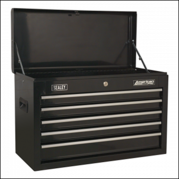 Sealey AP225B American PRO® Topchest 5 Drawer - Black