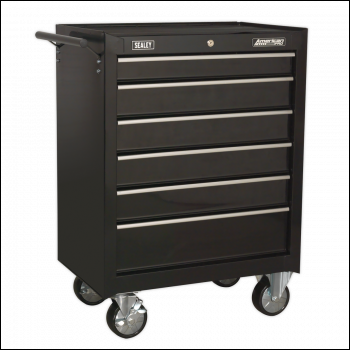 Sealey AP226B American PRO® Rollcab 6 Drawer - Black