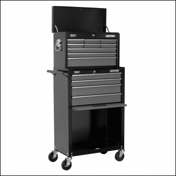 Sealey AP2513B American PRO® Topchest & Rollcab Combination 13 Drawer - Black/Grey