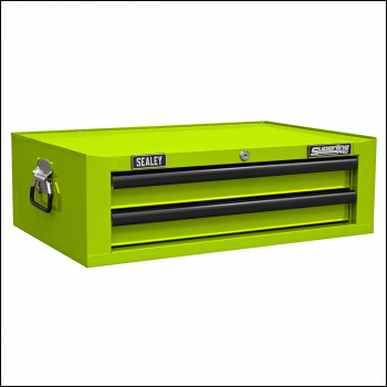 Sealey AP26029THV Superline PRO® Mid-Box Tool Chest 2 Drawer - Green/Black