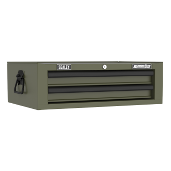 Sealey AP26029TK Superline PRO® Mid-Box Tool Chest 2 Drawer - Khaki