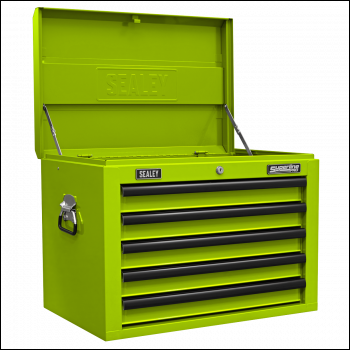 Sealey AP26059THV Superline PRO® Topchest 5 Drawer - Green/Black