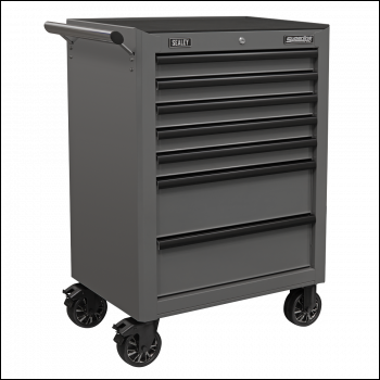 Sealey AP26479TG Superline PRO® Rollcab 7 Drawer - Grey/Black