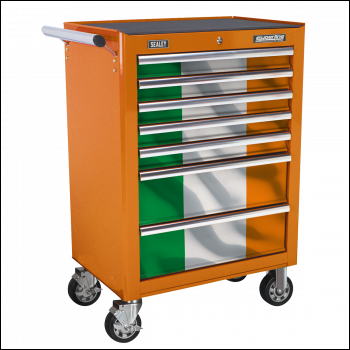 Sealey AP26479TOIRE Superline PRO® Rollcab Kit 7 Drawer & Republic of Ireland Graphics Pack