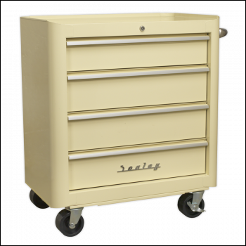 Sealey AP28204 Premier™ Retro Style Rollcab 4 Drawer