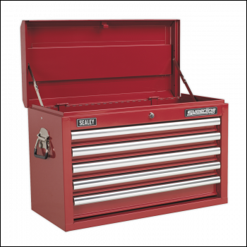 Sealey AP33059 Superline PRO® Topchest 5 Drawer - Red