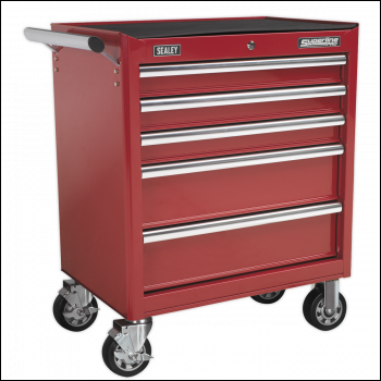 Sealey AP33459 Superline PRO® Rollcab 5 Drawer - Red