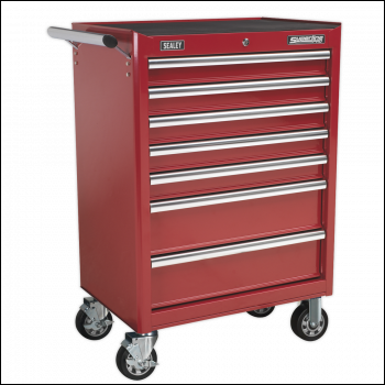 Sealey AP33479 Superline PRO® Rollcab 7 Drawer - Red