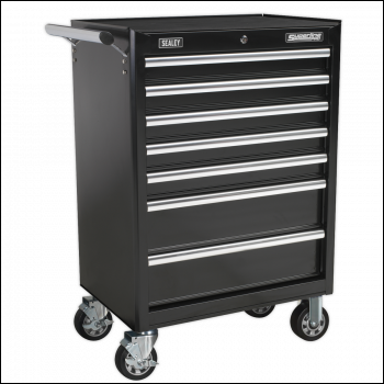 Sealey AP33479B Superline PRO® Rollcab 7 Drawer - Black