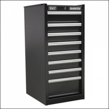Sealey AP33589B Superline PRO® Hang-On Chest 8 Drawer - Black