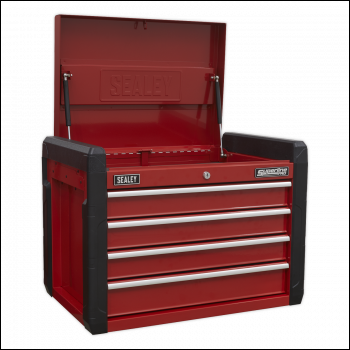 Sealey AP3401 Topchest 4 Drawer with Ball-Bearing Slides