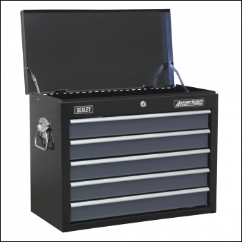 Sealey AP3505TB American PRO® Topchest 5 Drawer - Black/Grey