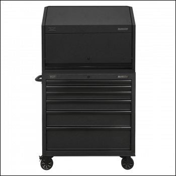 Sealey AP36HBESTACK Superline PRO® Hutch Toolbox & Rollcab Combo 915mm 6 Drawer
