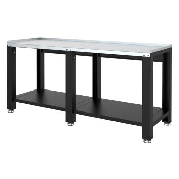 Sealey AP4020GS Premier Storage Heavy-Duty Workbench with Galvanized Steel Worktop 2m