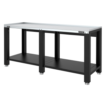 Sealey AP4020GS Premier Storage Heavy-Duty Workbench with Galvanized Steel Worktop 2m