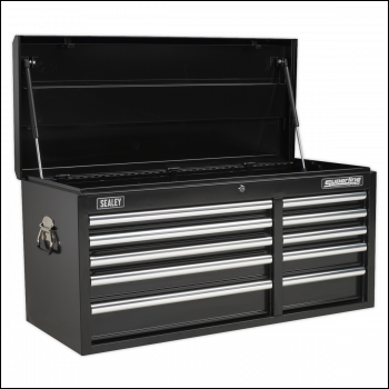 Sealey AP41110B Superline PRO® Heavy-Duty Topchest 10 Drawer - Black