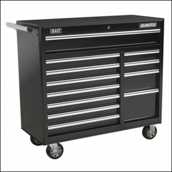 Sealey AP41120B Superline PRO® Heavy-Duty Rollcab 12 Drawer - Black