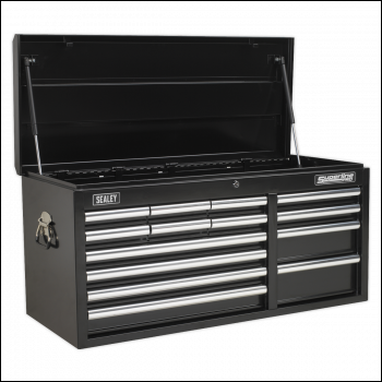 Sealey AP41149B Superline PRO® Heavy-Duty Topchest 14 Drawer - Black