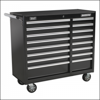 Sealey AP41169B Superline PRO® Heavy-Duty Rollcab 16 Drawer - Black