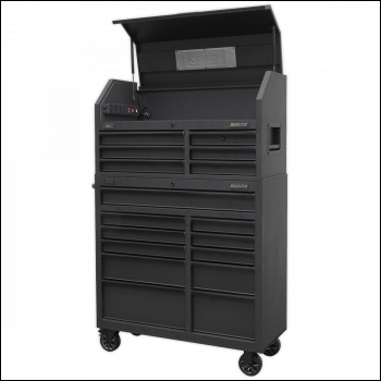 Sealey AP41BESTACK Superline PRO® Tool Chest Combination with 17 Soft Close Drawers & Power Strip