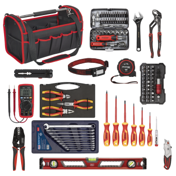 Sealey AP505KIT Premier Electrician's Tool Kit 100pc