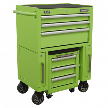 Sealey AP556CSHV Superline PRO® Rollcab 3 Drawer with Utility Seat