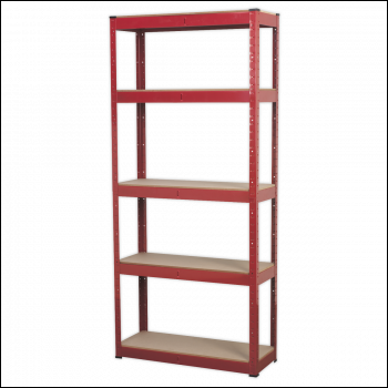 Sealey AP6150 Racking Unit with 5 Shelves 150kg Capacity Per Level