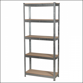 Sealey AP6150GS Racking Unit with 5 Shelves 150kg Capacity Per Level