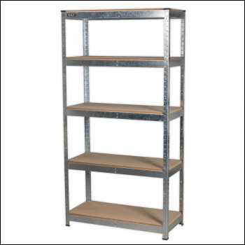 Sealey AP6350GS Racking Unit with 5 Shelves 350kg Capacity Per Level