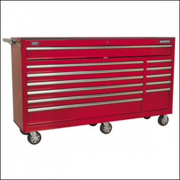 Sealey AP6612 Superline PRO® Rollcab 12 Drawer - Red