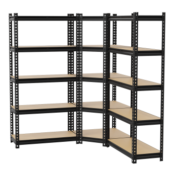 Sealey AP7150COMBO1 Corner Racking Unit with 5 Shelves