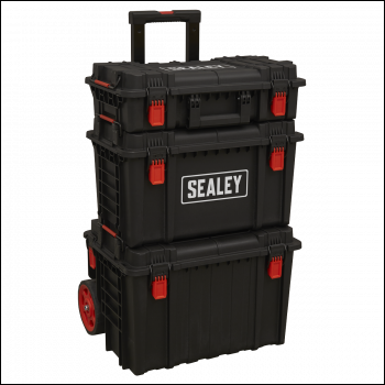 Sealey AP890 Mobile Storage System Set 3pc Heavy-Duty