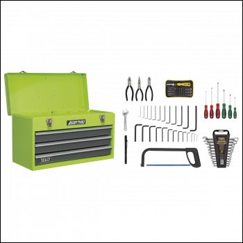 Sealey AP9243BBHVCOM American PRO® Tool Chest 3 Drawer with 93pc Tool Kit