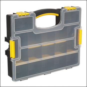 Sealey APAS15A Stackable Parts Storage Case with Removable Compartments