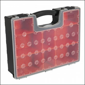 Sealey APAS3R Parts Storage Case with 8 Removable Compartments