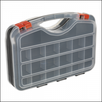 Sealey APAS42 Double-Sided Parts Storage Case 42 Compartment
