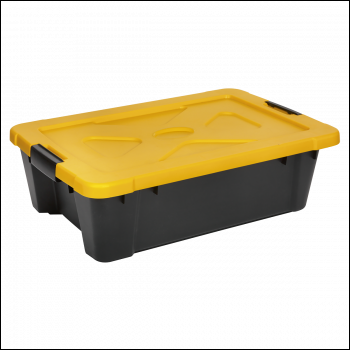 Sealey APB27 Composite Stackable Storage Box with Lid 27L