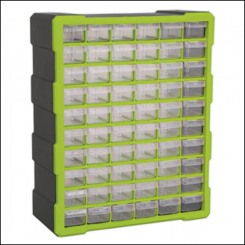 Sealey APDC60HV Cabinet Box 60 Drawer - Green/Black