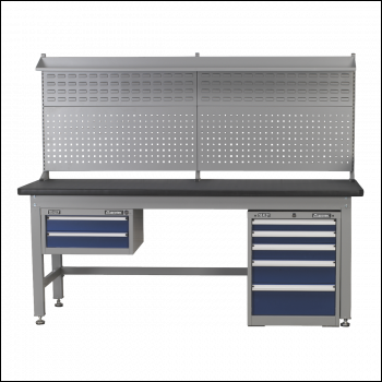 Sealey API2100COMB02 Premier Industrial™ Complete Workstation & Cabinet Combo 2.1m