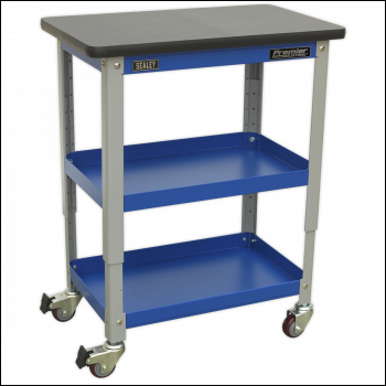 Sealey API2103 Premier Industrial™ Workshop Trolley 3-Level