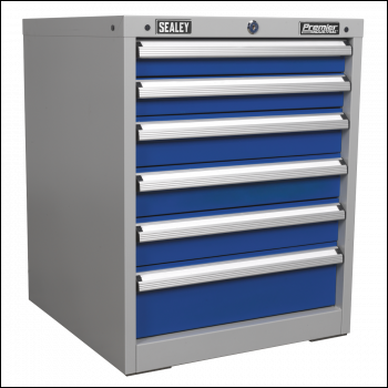 Sealey API5656 Premier Industrial™ Cabinet 6 Drawer