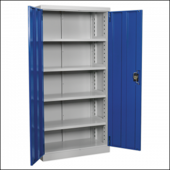 Sealey APICCOMBOF4 Premier Industrial™ Cabinet with 4 Shelves 1800mm