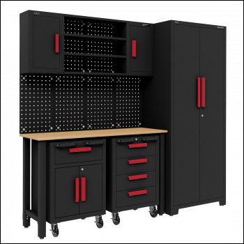 Sealey APMS12OP Complete Garage Storage System with 2 Mobile Trolleys