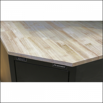 Sealey APMS18 Premier™ Hardwood Corner Worktop 930mm