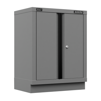 Sealey APMS33BE Superline PRO® Black Edition Modular Floor Cabinet 2 Door 680mm