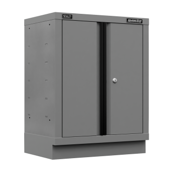 Sealey APMS33BE Superline PRO® Black Edition Modular Floor Cabinet 2 Door 680mm