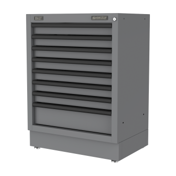 Sealey APMS39BE Superline PRO® Black Edition Modular Cabinet 8 Drawer 680mm
